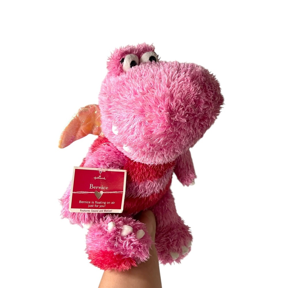 Hallmark Bernice Pink Dragon Plus  Sound & Motion‎ Flutter Wings